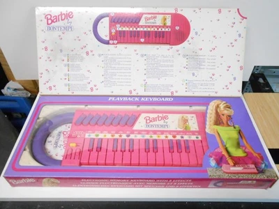 BONTEMPI TASTIERA BARBIE ANNI 90 NON FUNZIONANTE MA COMPLETA - Imagen 1 de 4