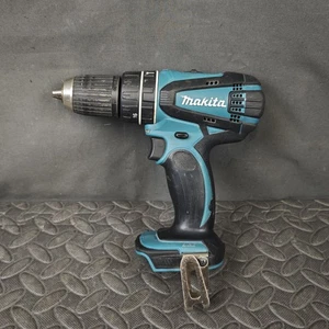 Makita BHP446 14.4V Cordless Hammer Drill Power Tools No Battery Blue - Picture 1 of 9