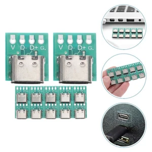 12 sztuk USB C- Splitter Board USB-C-Extender Gniazdo USB-C-Płytka - Zdjęcie 1 z 12