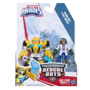 Playskool Heroes Transformers Rescue Bots Bumblebee & Doc Greene Figure Pack - Picture 1 of 3