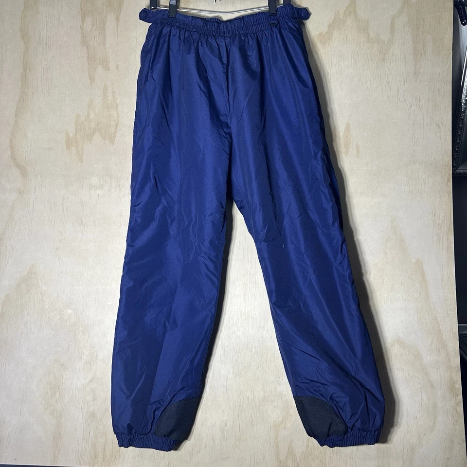 Pantalones de nieve forrados de lana Columbia para mujer talla grande azul nailon esquí snowboard Foto 1 de 4