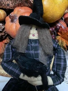 Halloween ~The Briar Rose ~ Witch Hazel Doll 24" ~ Made in USA ~ Vintage - Imagen 1 de 7