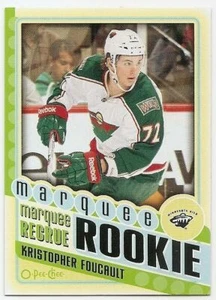KRISTOPHER FOUCAULT 2012/13 O-PEE-CHEE OPC ROOKIE CARD #575 NMT MINNESOTA WILD - Picture 1 of 1