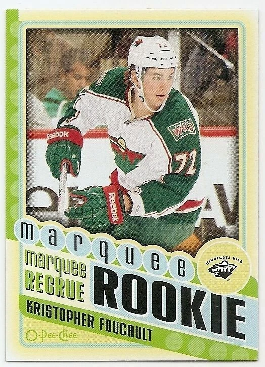 KRISTOPHER FOUCAULT 2012/13 O-PEE-CHEE OPC ROOKIE CARD #575 NMT MINNESOTA WILD - Image 1 of 1