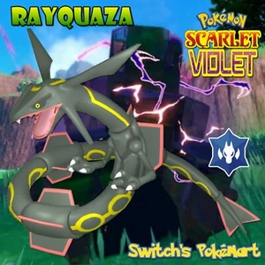 Brillante Rayquaza Raid Event Brillante Rayquaza Intocado Perfecto ivs - Imagen 1 de 10