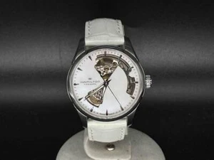 HAMILTON H322150 Automatik Uhr 35mm weißes Zifferblatt klassische Herrenuhr GEBRAUCHT - Bild 1 von 8