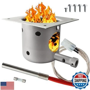Fire Burn Pot and Hot Rod Ignitor Kit for Traeger, Pit Boss, Camp Chef Pellet - Picture 1 of 5