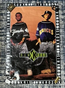 Vintage 1992 Kriss Kross Totally Krossed Out Poster 35x23 Winterland Productions - Picture 1 of 15