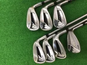 PRGR RS Titanium Face Irons #5-9,Pw,Aw(7Clubs)/RS/Flex:Stiff/ Iron set - Picture 1 of 5