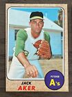 1968 Topps Jack Aker #224 Oakland Athletics