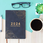  Agendabuch 2024 Papier Partnersuche Schreibbuch Tischplaner