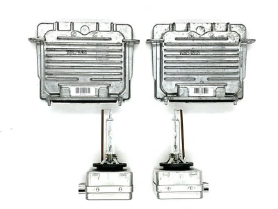 2x OEM 14-19 Chevy Corvette Valeo Xenon HID Headlight Ballast D3S Bulb 22840414 - Image 1 of 4