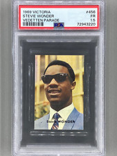 1969 Victoria #456 Stevie Wonder Vedetten Parade PSA 1.5 - Pop 1 - 0 Higher - RE