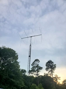 4 ELEMENTS CB QUAD ANTENNA 8KW, DUAL POLARIZATION, UPGRADABLE TO 6 & 8 ELEMENTS - Picture 1 of 4