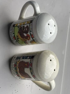 Vintage Rooster Salt And Paper Shaker - Picture 1 of 14