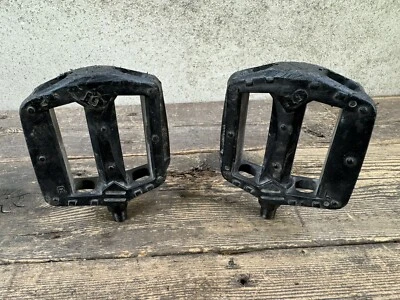 Pedales GT BMX 1/2” Old School Vintage negros Foto 1 de 4