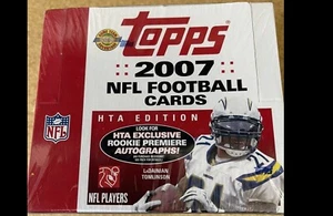 2007 Topps FB HTA Jumbo Hobby BOX (Manning Brady Favre AUTO) Potenzial PETERSON? - Bild 1 von 1