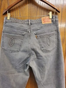 Levi's Jeans Women's Size 31 Gray 721 Vintage High Rise Skinny Orange Tag - Picture 1 of 6