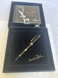 Montblanc Donation Special Edition Leonard BernsteinFP with 18K F Fine Nib-Mint - Picture 1 of 19