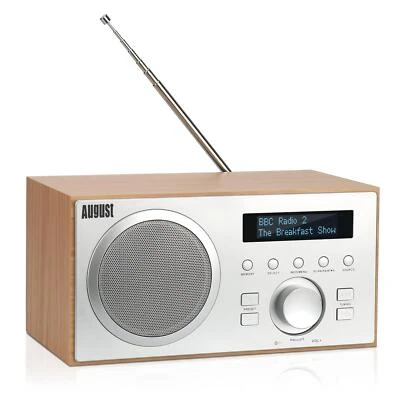 Digitalradio DAB DAB+ FM UKW Radiowecker Bluetooth Netzbetrieb Lautsprecher USB - Bild 1 von 4
