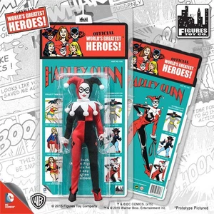 Harley Quinn Series 3 Kresge card DC World's Greatest Heroes Retro In hand - Picture 1 of 1