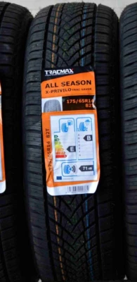 Pneumatico 4 stagioni 175 65 14 82T Tracmax gomma nuova DOT Anno 2025 - Immagine 1 di 2