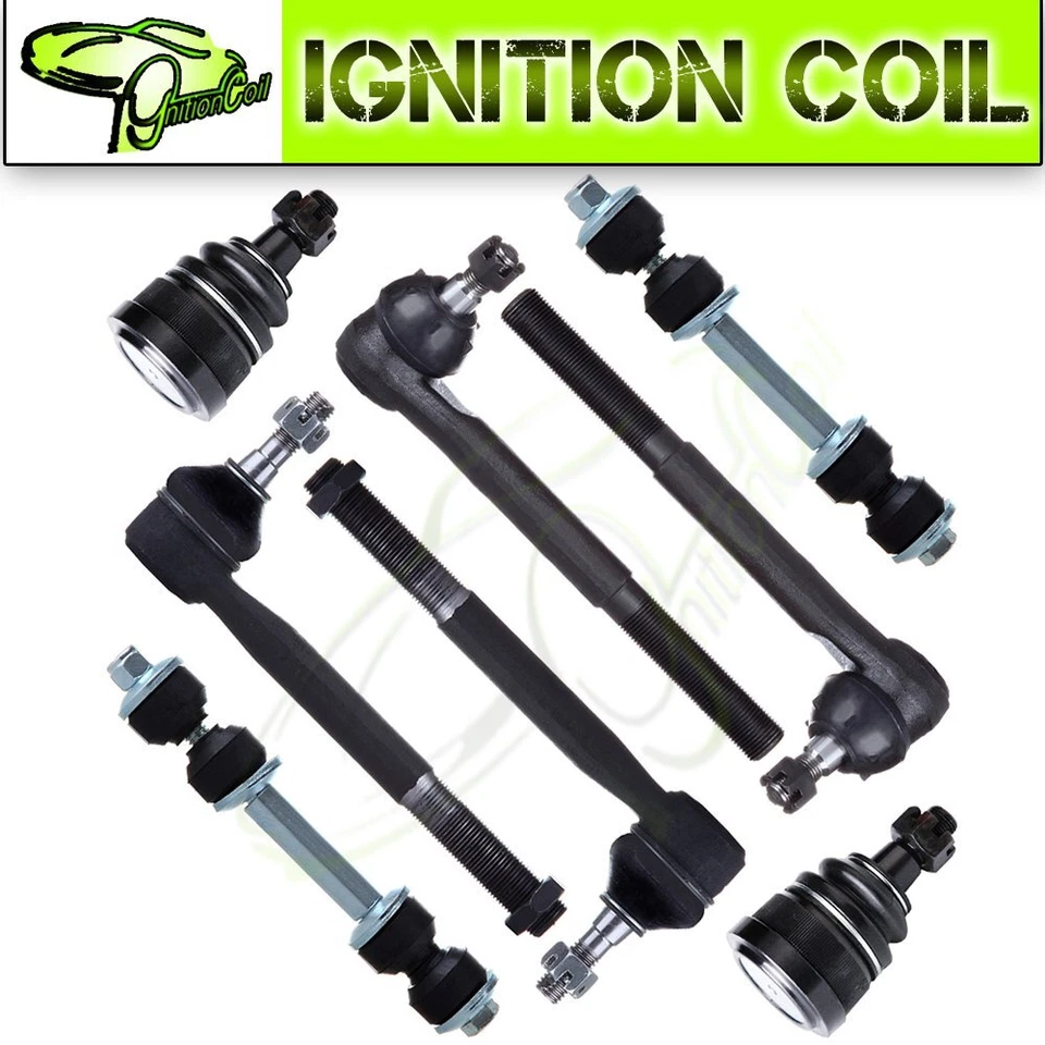 Front Lower Ball Joints Steering Sway Bar Tie Rod End For GMC C1500 C2500 Yukon - Изображение 1 из 4