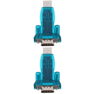 Set of 2 USB Zu Serienkabel Schneller Serieller Adapter USB-Videoadapter - Afbeelding 1 van 12