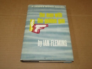 The man with the Golden Gun book Ian Fleming James Bond HC DJ BCE 1965 - Picture 1 of 3