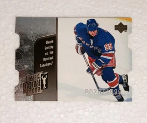 1998-99 Upper Deck Jahr von Dem Großartiges Ein Quantum 1 #GO14 Wayne Gretzky Sn - Bild 1 von 2