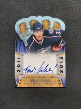 2011-12 PANINI CROWN ROYALE TOMAS KUBALIK ROOKIE AUTOGRAPH AUTO DIE-CUT #142