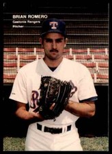 1990 Best Brian Romero Gastonia Rangers #301