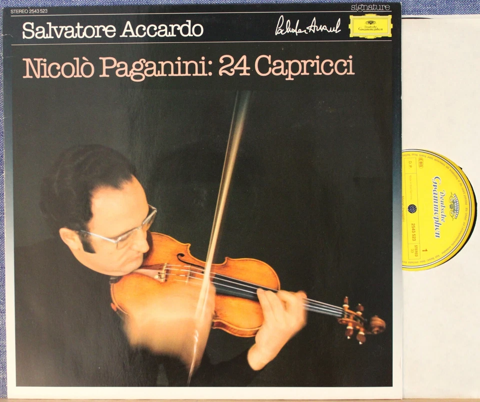 Accardo. Paganini (24 caprices). DGG 2543 523. NM - Image 1 of 1