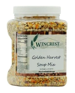 Golden Harvest Rice & Bean Soup Mix - 3.5 Lb Tub - Free Expedited Shipping! - Picture 1 of 5