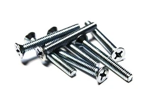 Tornillos de máquina (1000) 1/4x2" - cabeza plana Phillips - zinc - Imagen 1 de 1
