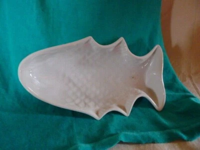 Antike Fisch Pudding Form Porzellan - Bild 1 von 4