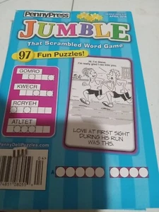 Penny press, jumble,97 fun puzzles 2018 - Picture 1 of 1