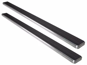 APS 6" Brushed Aluminum Wheel to Wheel iBoards Running Boards - Picture 1 of 1