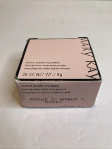 Mary Kay Mineral Powder Foundation BRONZE 3 Discontinued - Picture 1 of 3