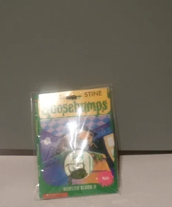Anillo holográfico de colección años 90 Goosebumps Monster Blood II - R.L. Stine Nuevo en Paquete - Imagen 1 de 2