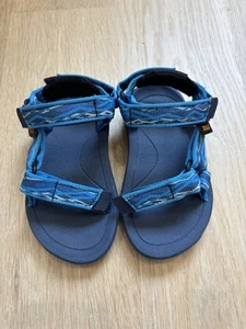 Teva Toddler Boys Sport Sandals Size 6 Blue Adjustable Straps Lightweight Comfy - Picture 1 of 5