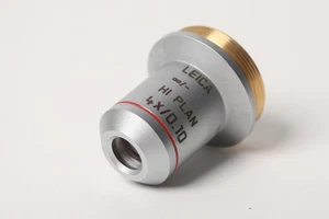 Leica Mikroskop Objektiv HI Plan 4x ∞/- 506226 - Bild 1 von 3