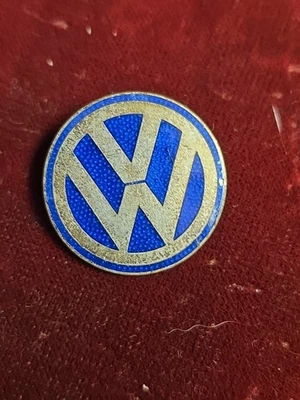 Alte Brosche Anstecknadel VW Volkswagen Werk [400] - Bild 1 von 2