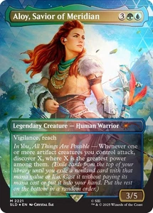 ๐ Aloy, Savior of Meridian FOIL PlayStation ๐ฎ SECRET LAIR MTG PRESALE ๐ - Picture 1 of 1
