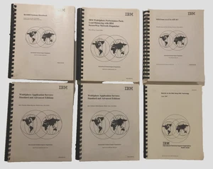 Lot of 6 IBM Spiral Bound Vintage 90s International Technical Support Manual - Picture 1 of 2