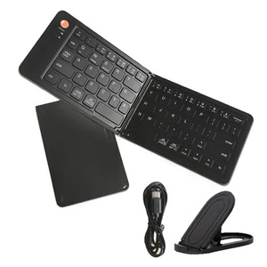 -Bluetooth-Tastatur, Tragbar, Faltbar, Kabellose Tastatur für IOS/Android/-7242 - Bild 1 von 7