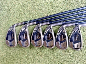 Callaway rogue st 6-aw iron set recoil dart 65g regular flex graphite cp2 grips - Picture 1 of 5