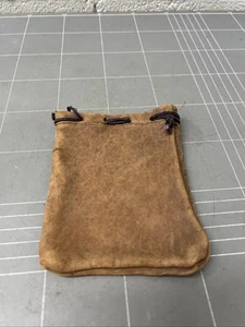 VINTAGE WW1 LEATHER UTILITY BAG BROAD ARROW AIF ANZAC SACK - Picture 1 of 4
