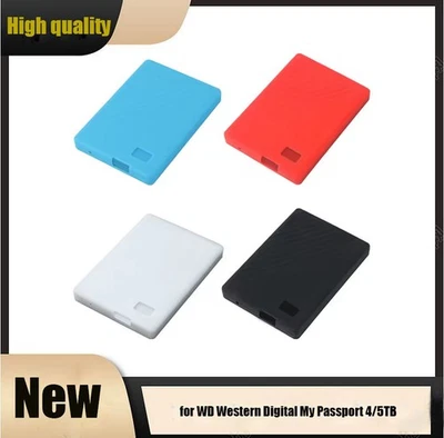 Silicone Protective Case for WD Western Digital My Passport 4/5TB Soft Cover AAU - Image 1 of 4