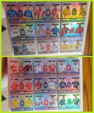 2018 PANINI PRIZM WORLD CUP COMPLETE INSERT SILVER CARD SET 1-100